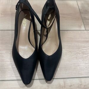 Franco Sarto Black Heeled Shoes